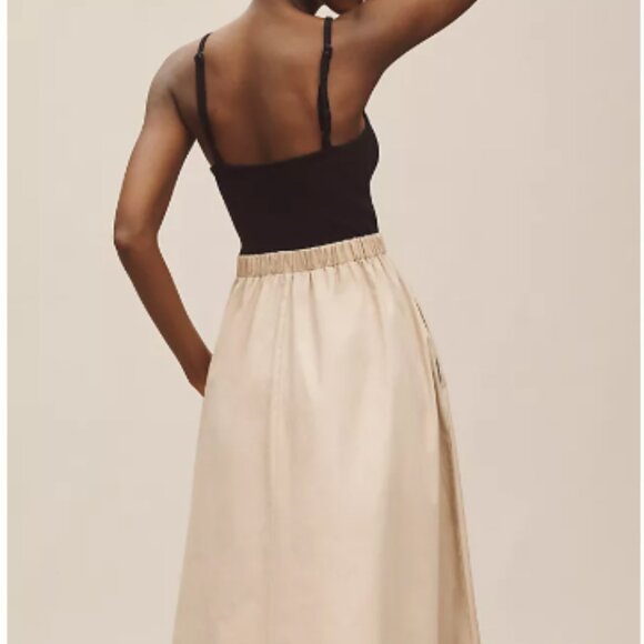 Maeve Two-Fer Midi Dress - Picture 2 of 8